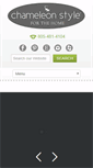 Mobile Screenshot of chameleonstyle.com
