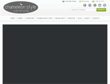 Tablet Screenshot of chameleonstyle.com